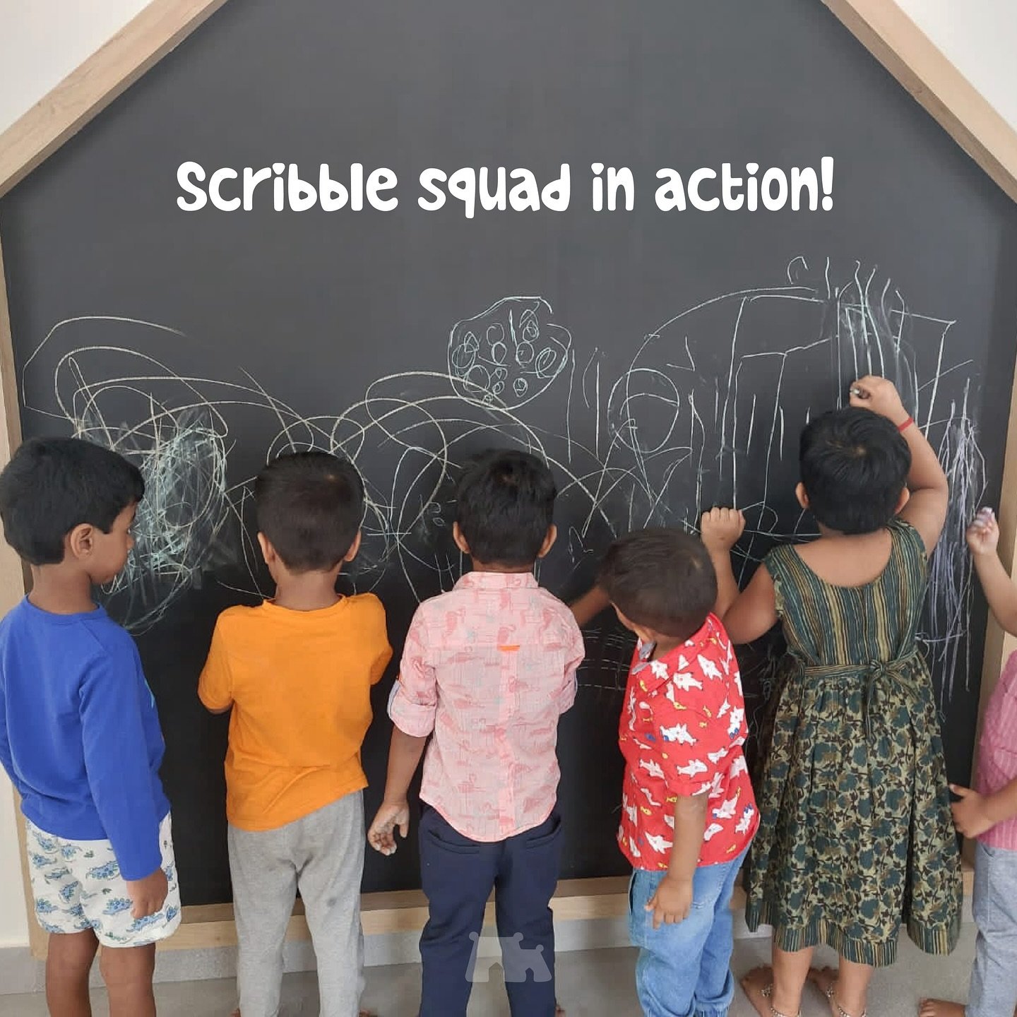 Creating our own chalkboard masterpieces one scribble_yyth